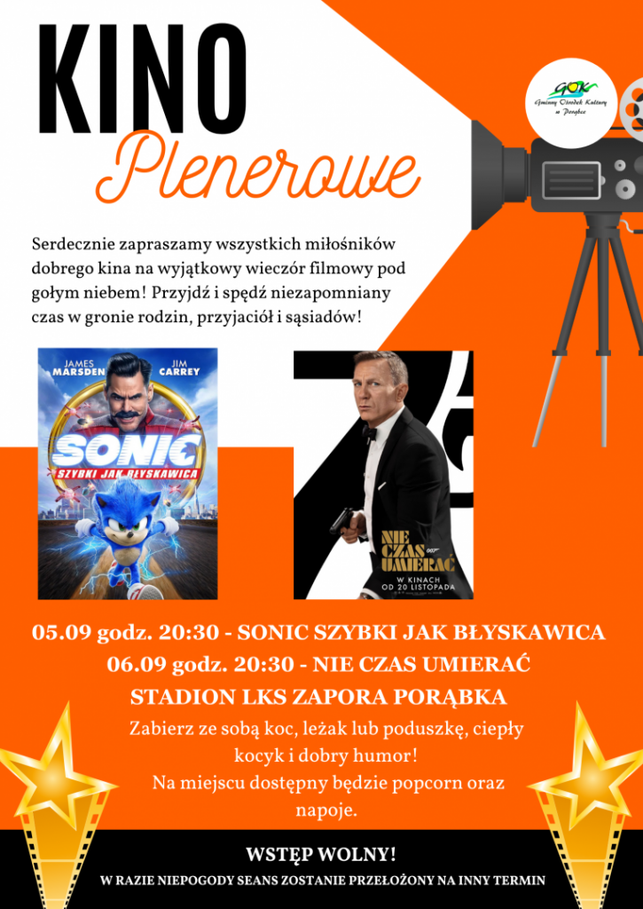 Kino plenerowe plakat