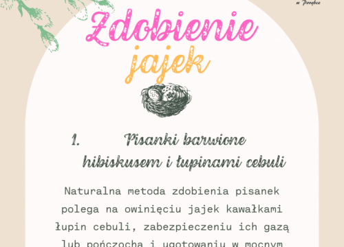 warsztaty kolorowe jajka