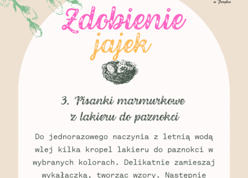 warsztaty kolorowe jajka